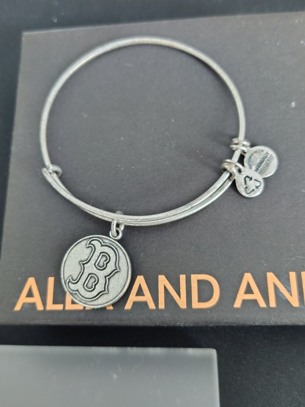 B boston Red Sox Alex & Ani  Bangle    #849
